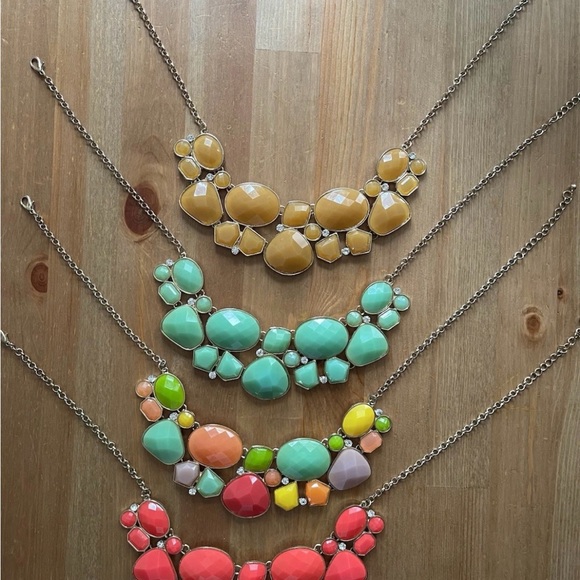 Vibrant Statement Necklace selling per necklace - Picture 2 of 6